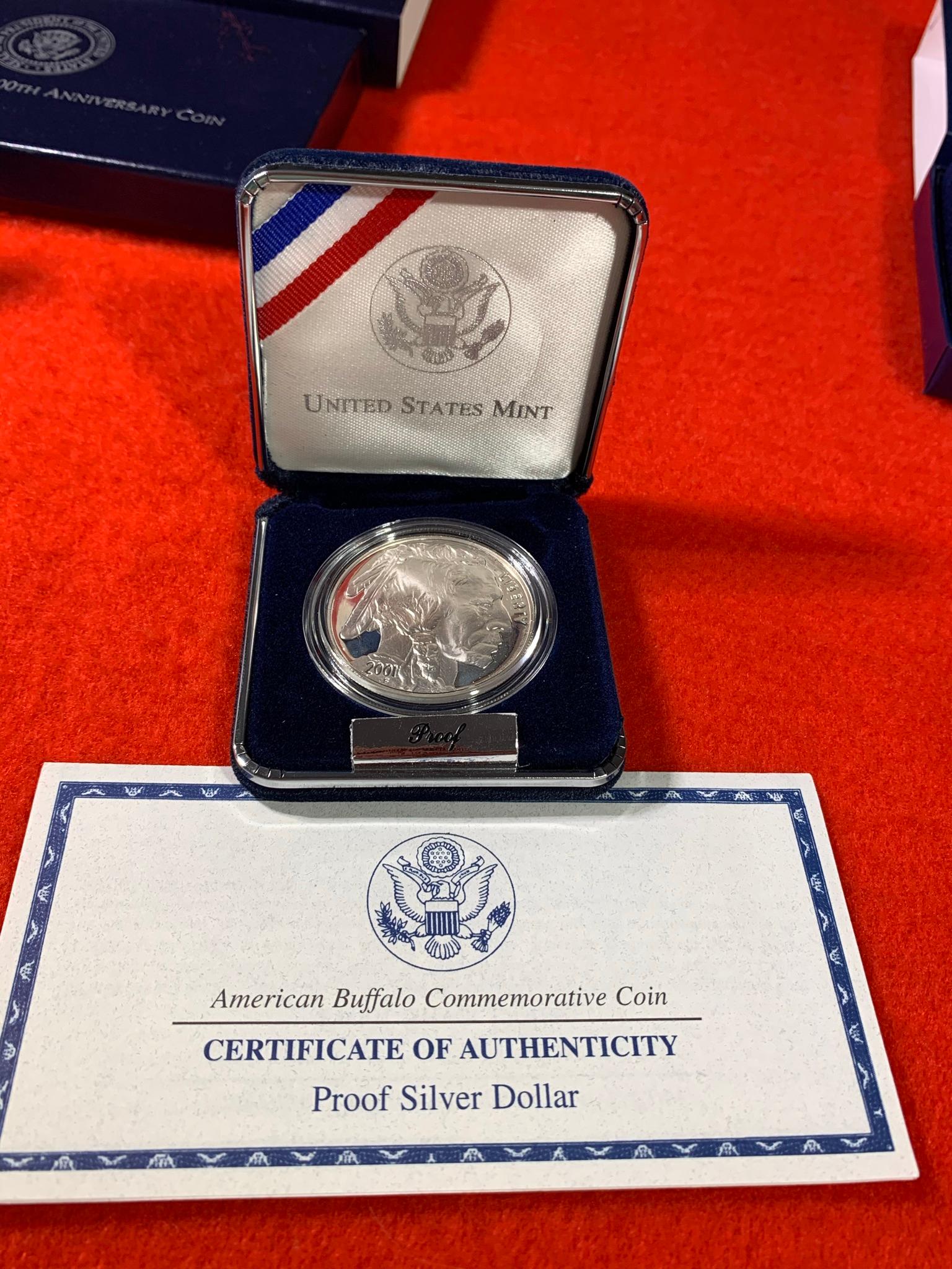 3 Silver Dollar Proof Sets