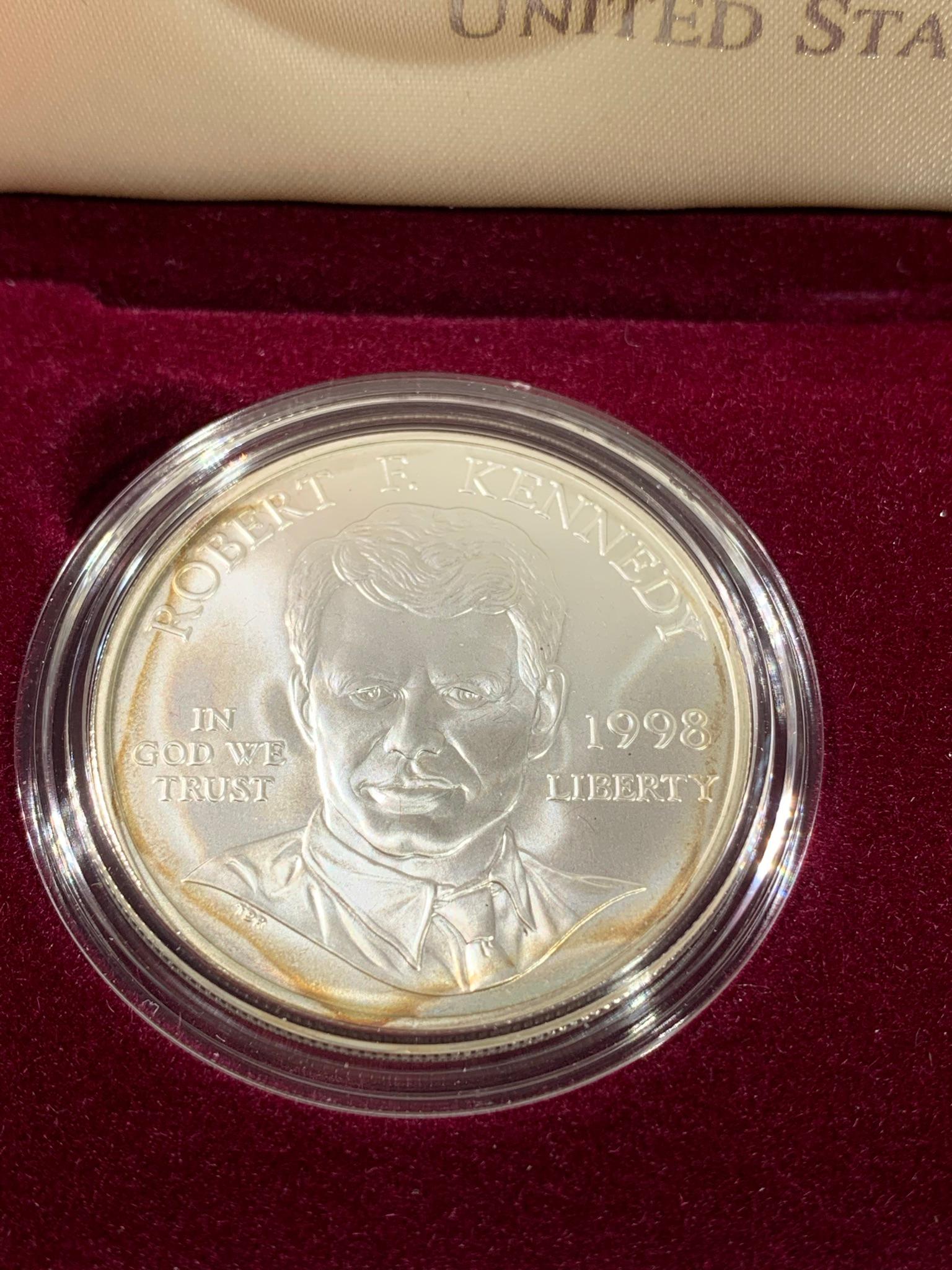 3 Silver Dollar Proof Sets