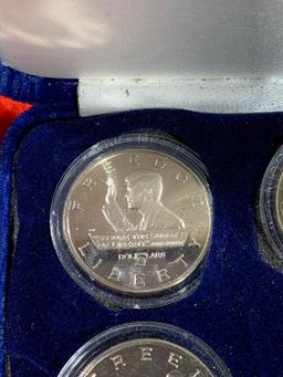 The Life and Times of John F. Kennedy $5 Commemorative Coin Collection