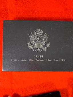 1994 & 1995 United States Mint Premier Silver Proof Sets