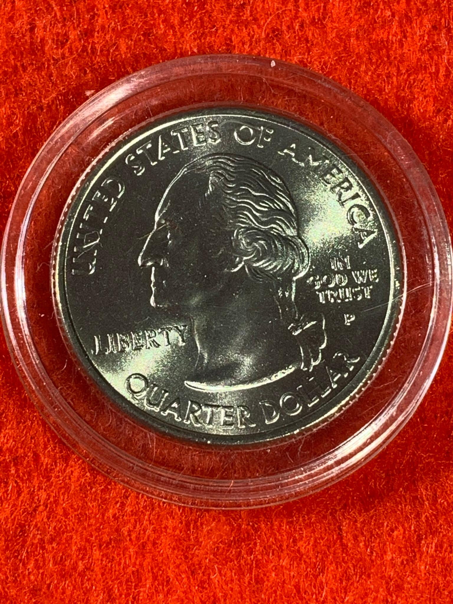 John F. Kennedy Full Color Half Dollar, Commemorative Coins & Uncirculated Coins