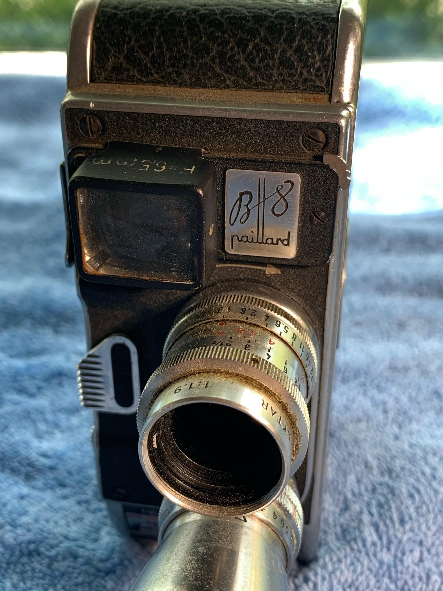 Paillard B8 B8 8mm Cine Film Camera