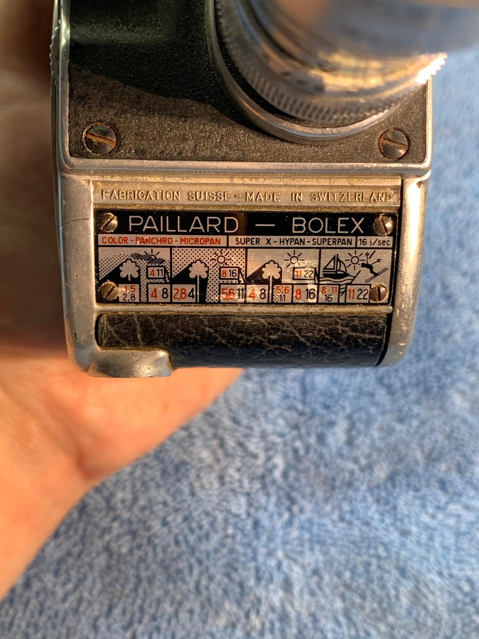 Paillard B8 B8 8mm Cine Film Camera