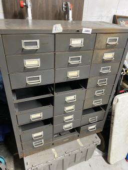 Metal sorter cabinet