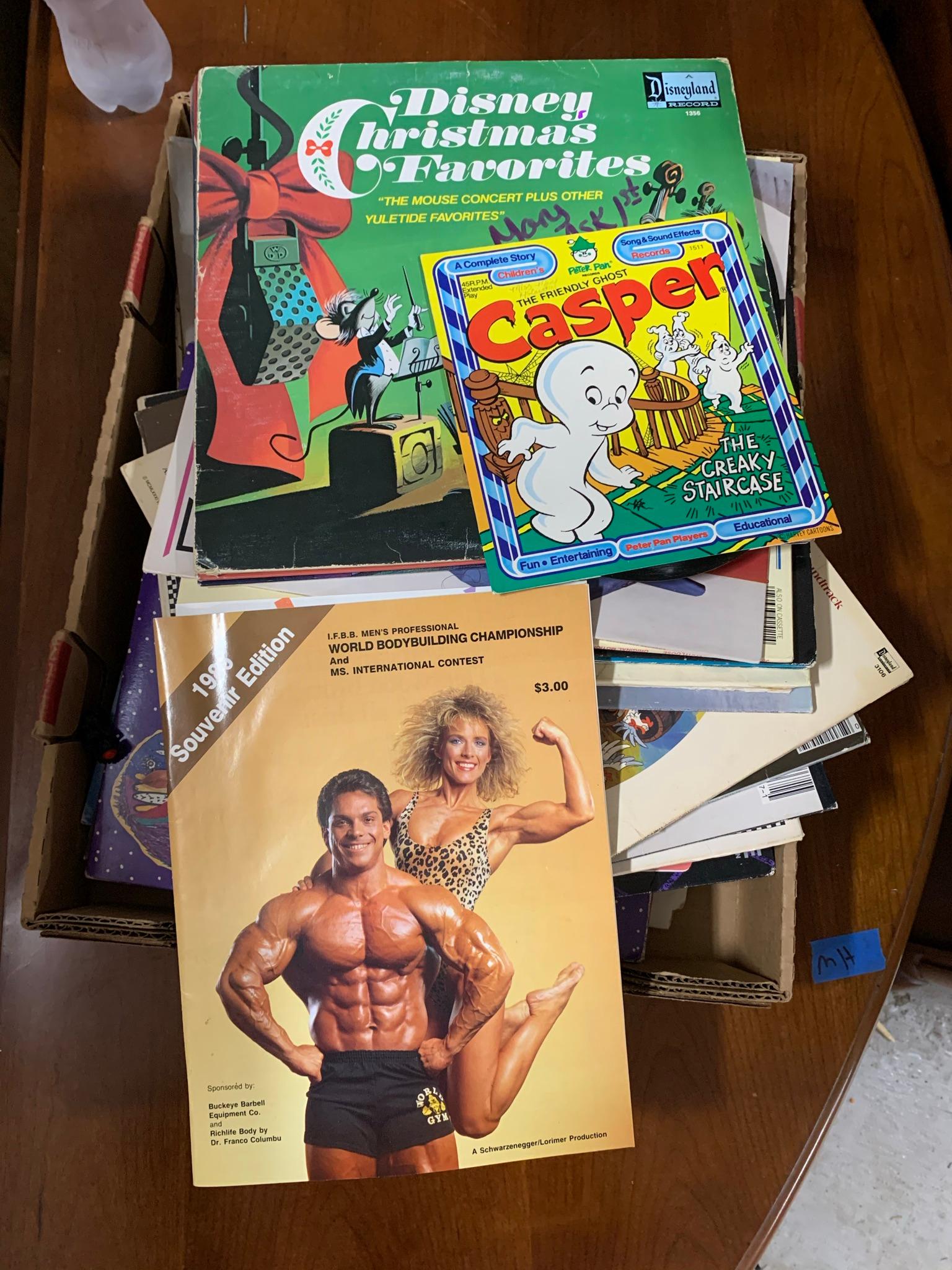 1986 Souvenir Edition World Bodybuilding Program, Records & Luggage