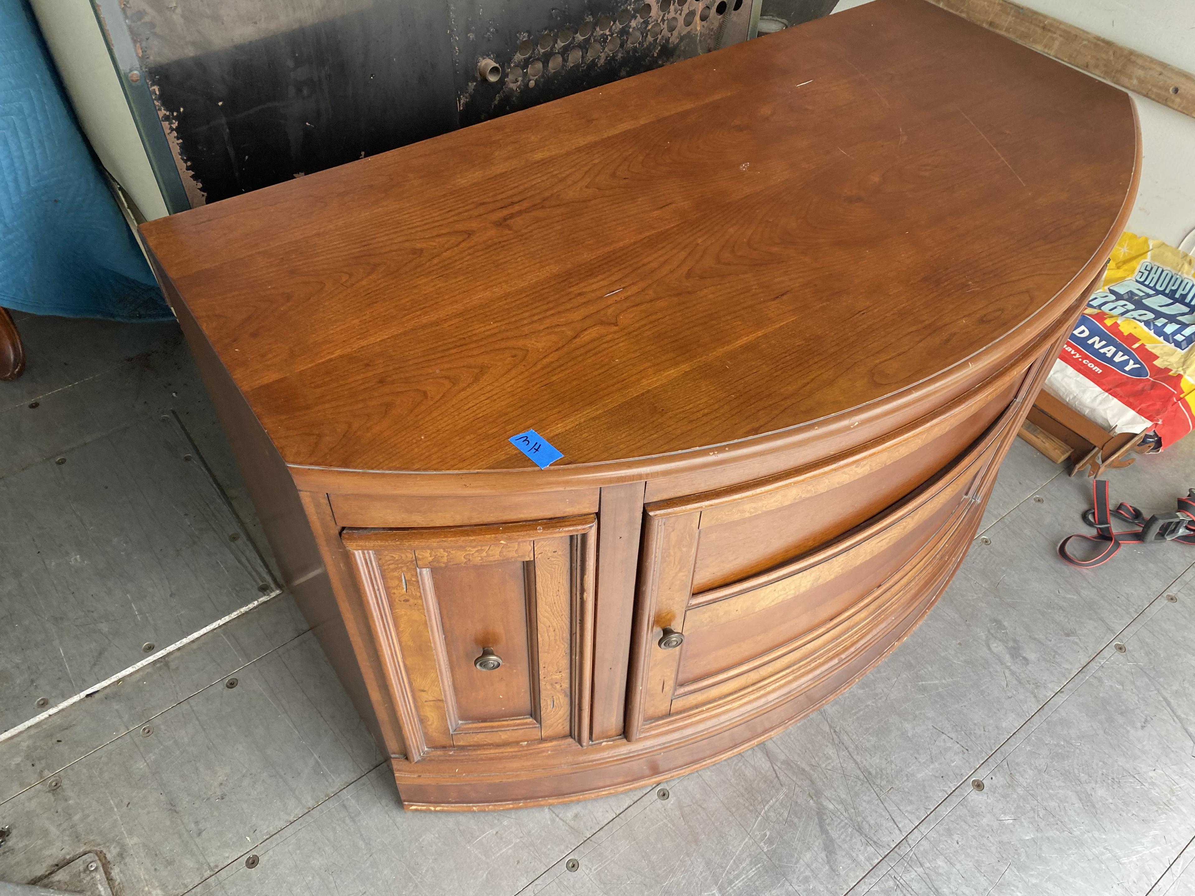 Vintage Wooden Buffet or Server