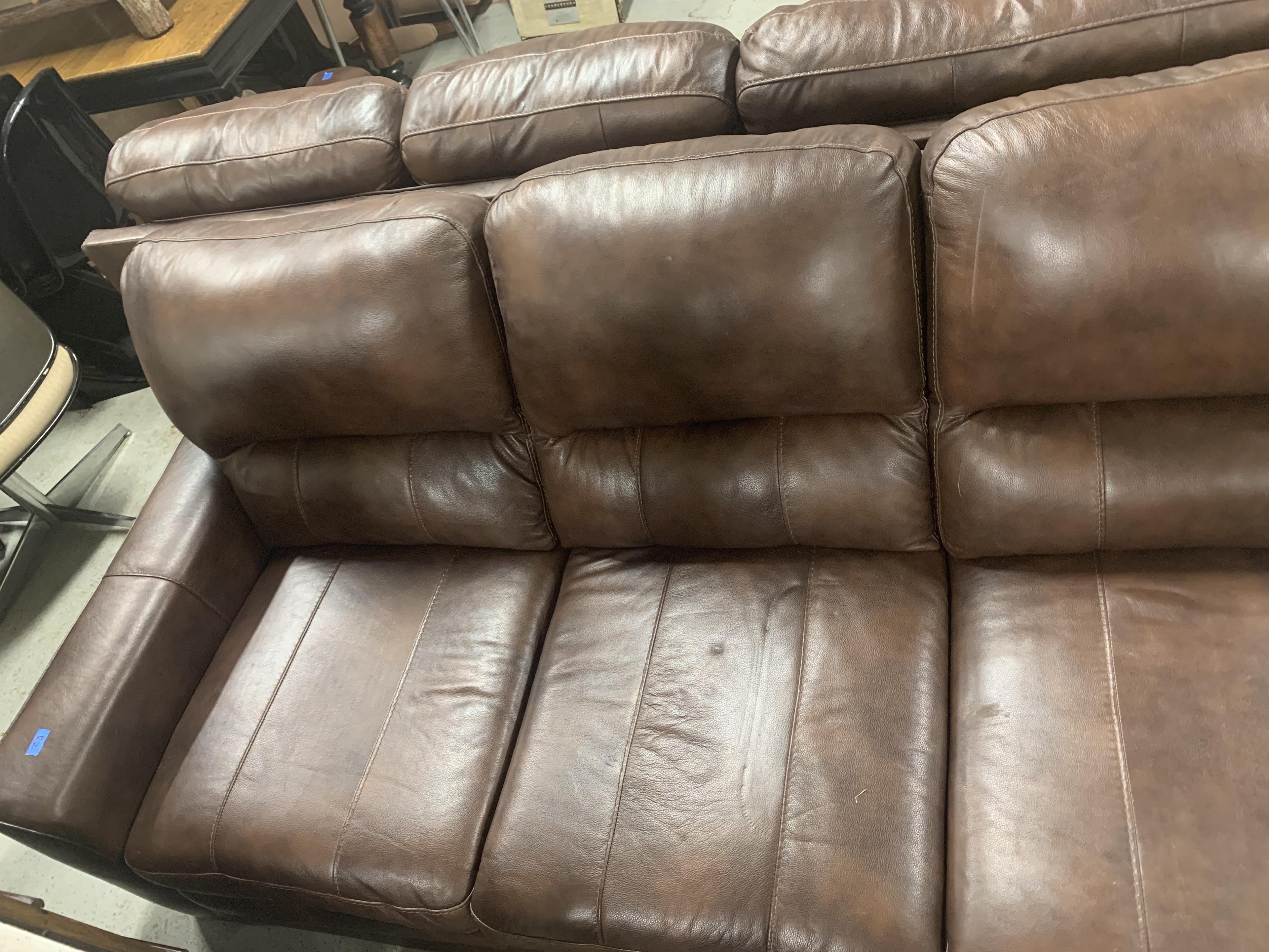 Nice Leather Sectional Sofa