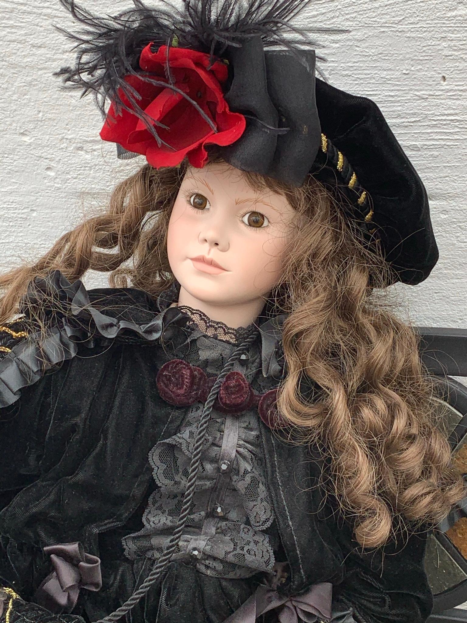 Rose's Dollhouse Porcelain Doll