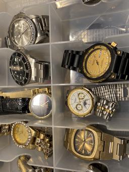 Large lot of assorted watches