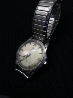 Vintage Omega Automatic Watch in Stainless Steel Case