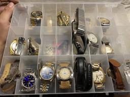 Group lot of assorted vintage watches