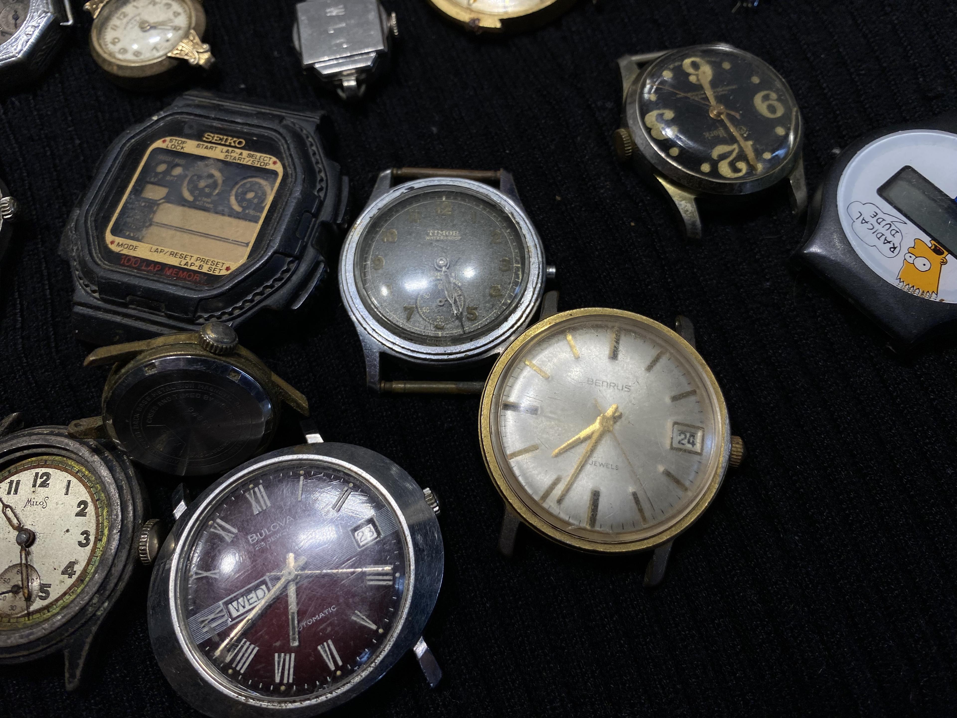 Group lot of assorted watches