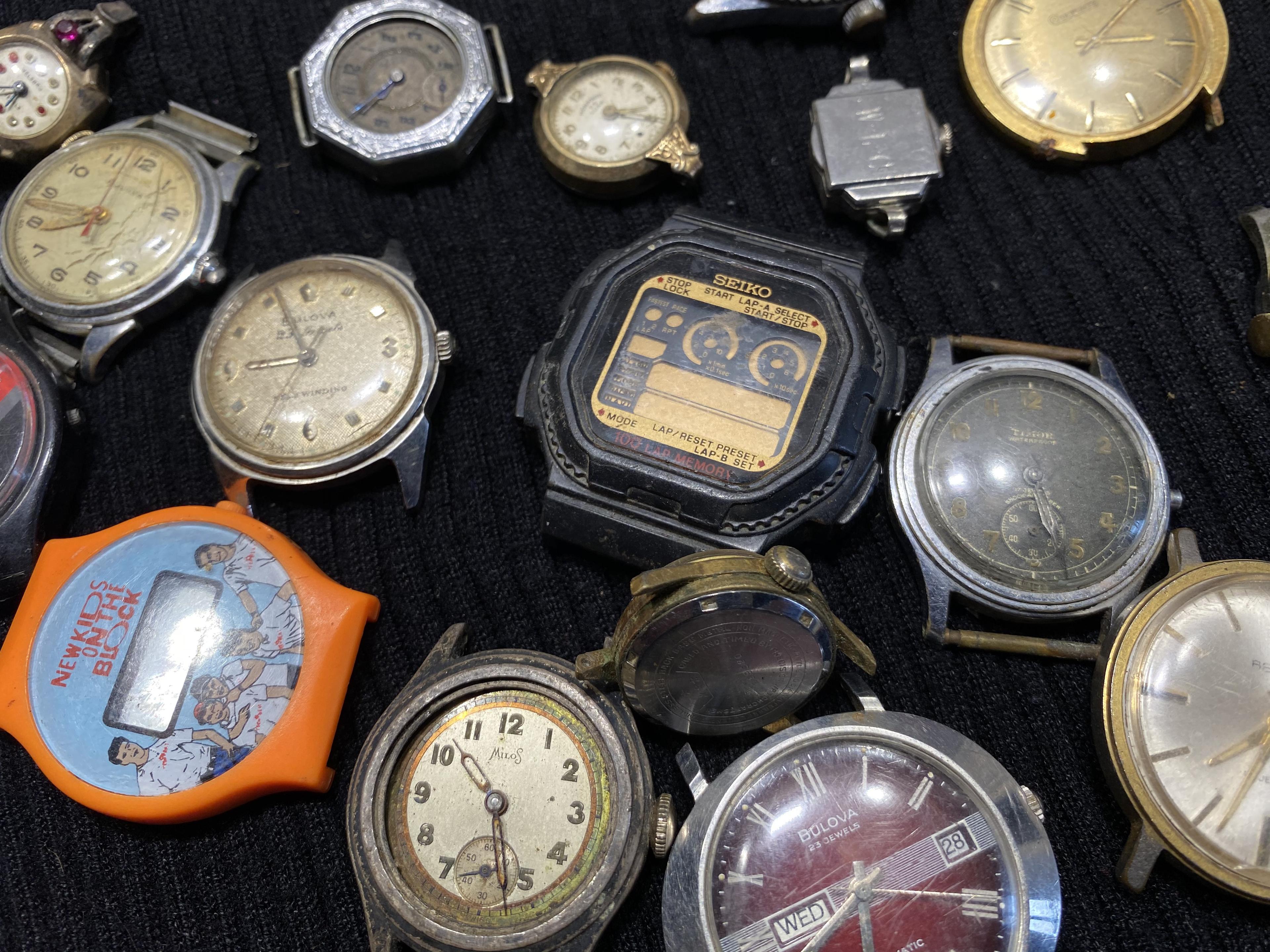 Group lot of assorted watches