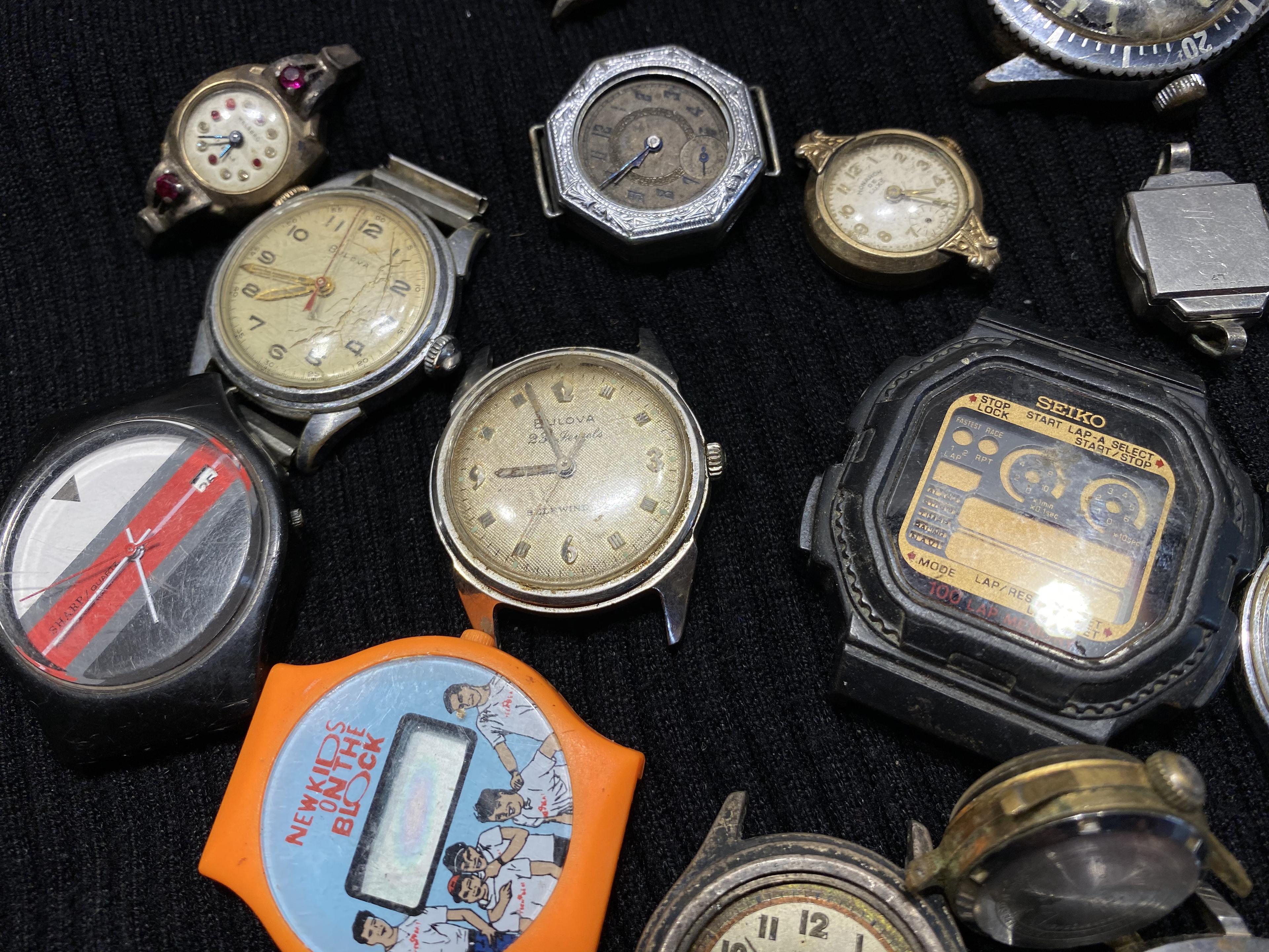 Group lot of assorted watches