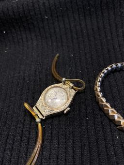 3 Antique 14k gold lady's watches