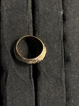 Gold Westerville North High School Class Ring