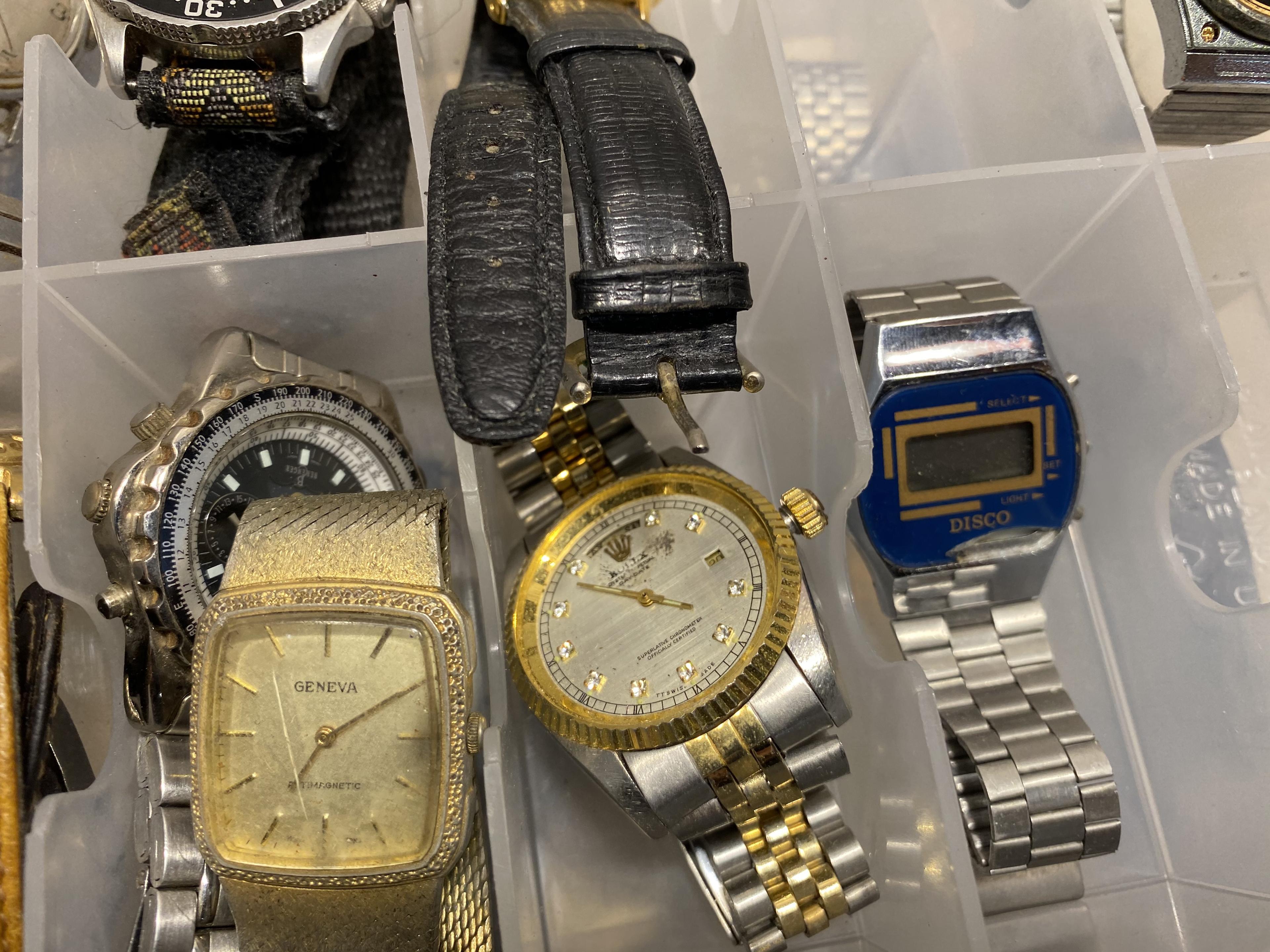 Group lot of assorted vintage watches