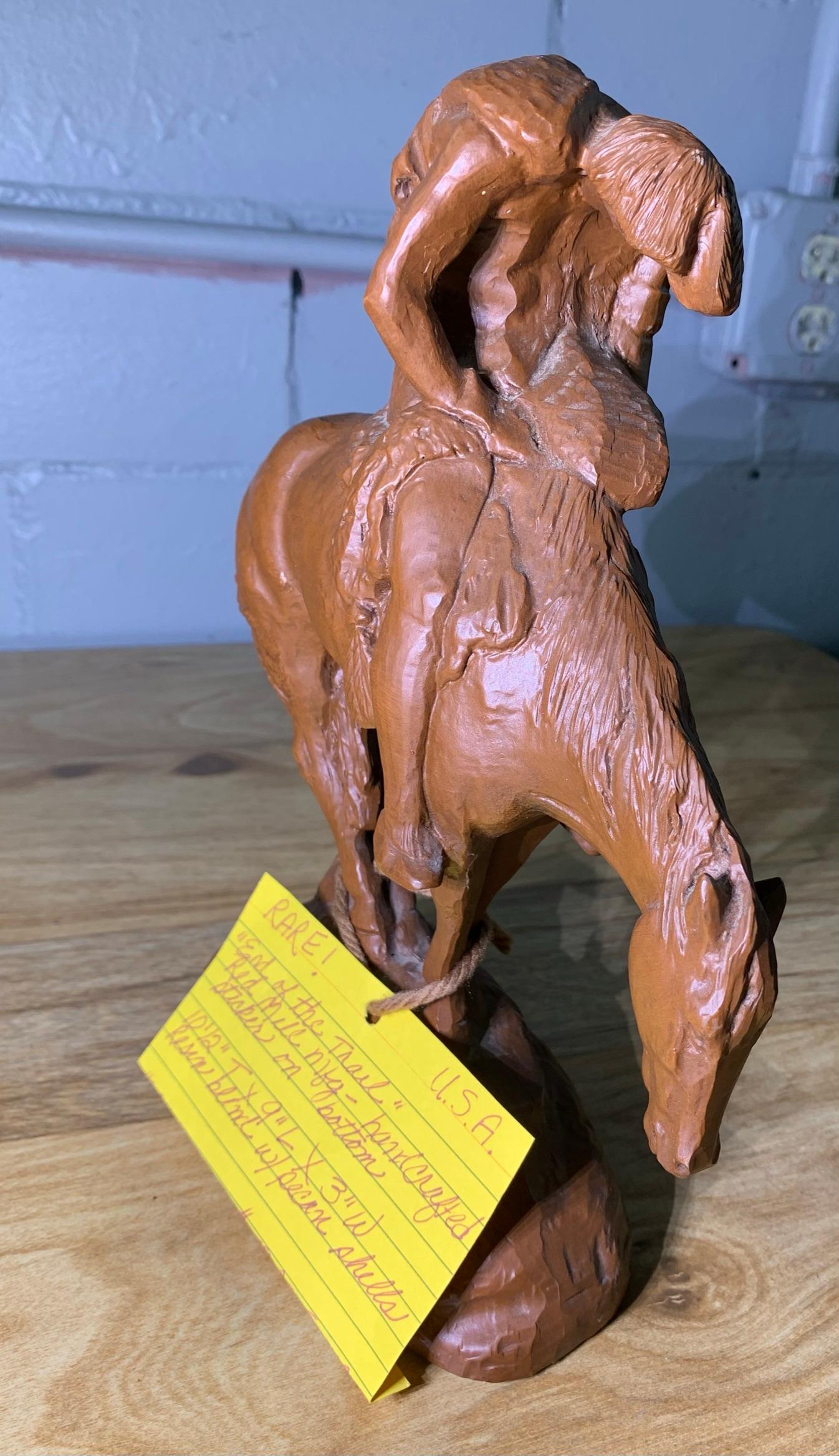 Rare Red Mill MFG. "End of the Trail" Figure