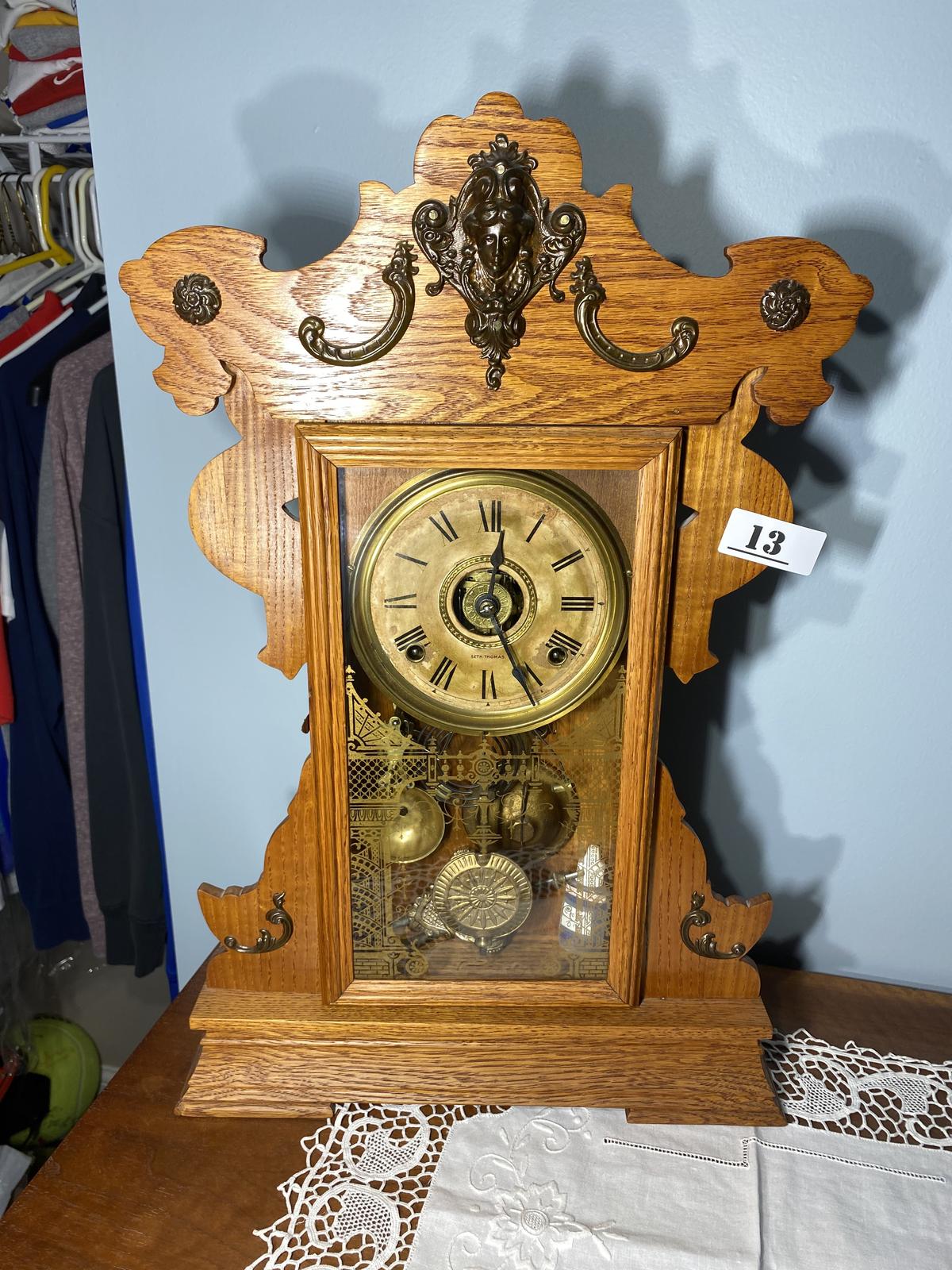 Antique Gingerbread Clock