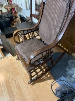 Antique Rocking Chair and dining chair