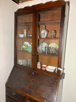 Signed Dated 1894 Secretary Desk