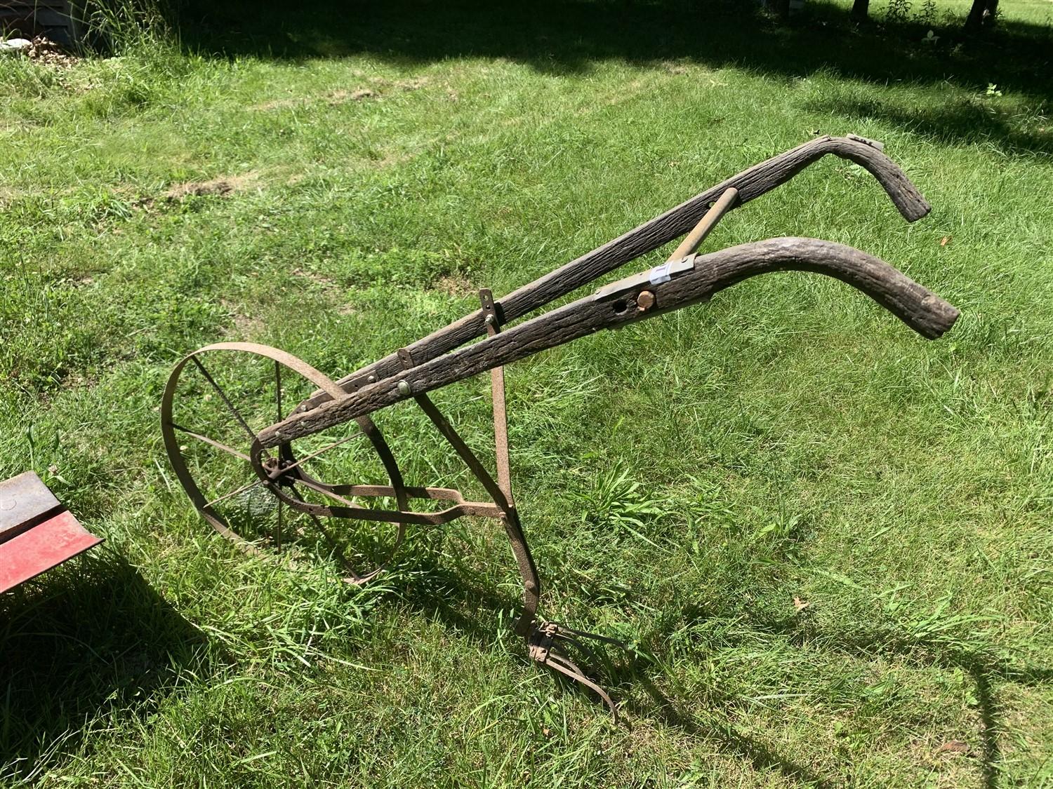 Vintage Garden Cultivator Tiller