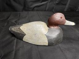 Antique wooden duck decoy