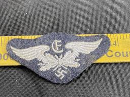 Unusual Nazi German Flak Related Cuff Patch