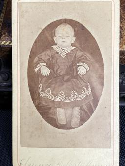 Antique CDV Photo Post Mortem Baby