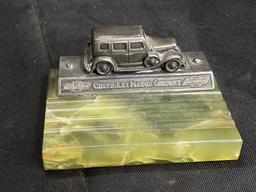 Antique Sheaffer's Chevrolet Motor Co Pen Rest