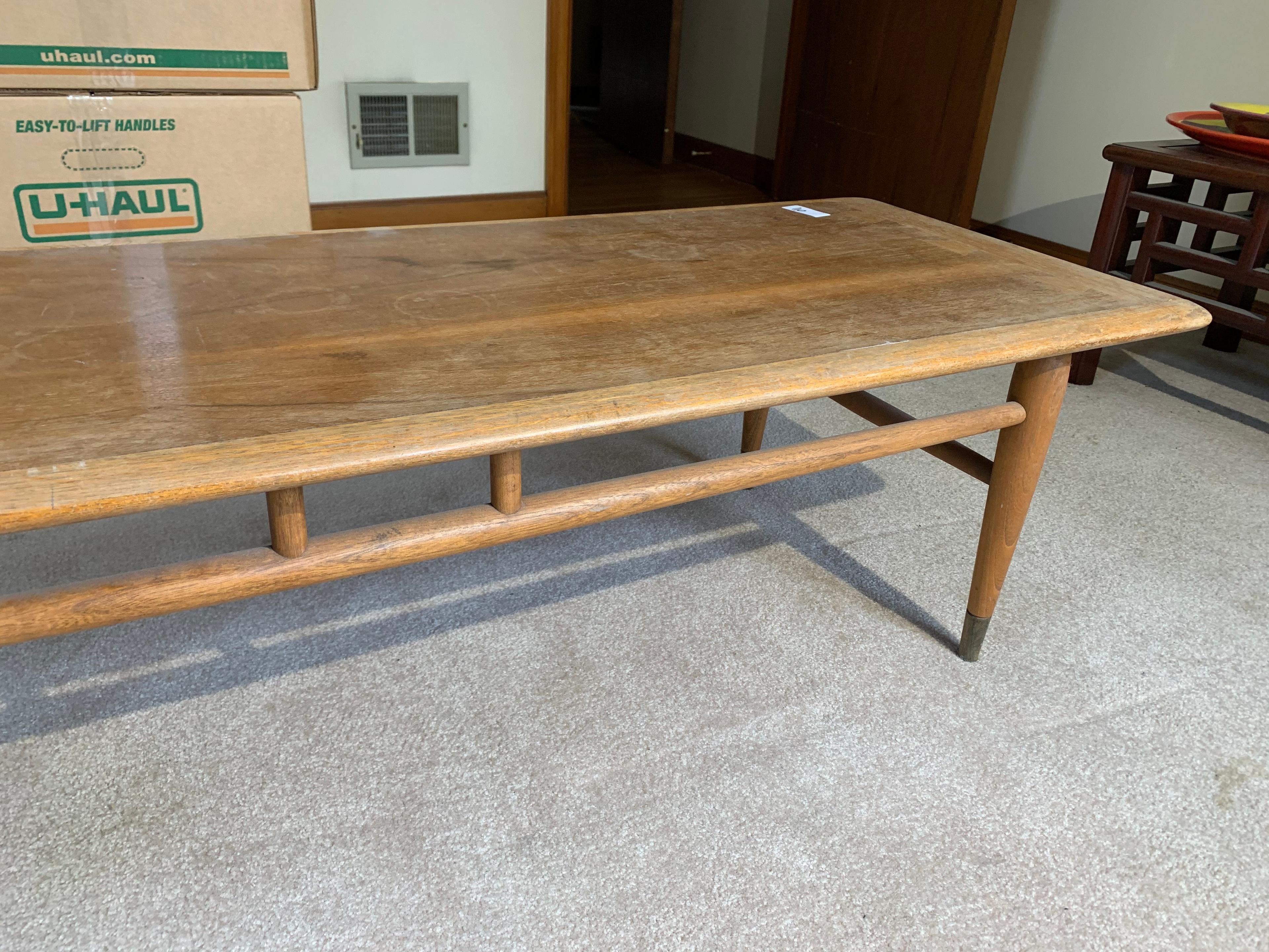 Vintage Lane Mid Century Modern Coffee Table