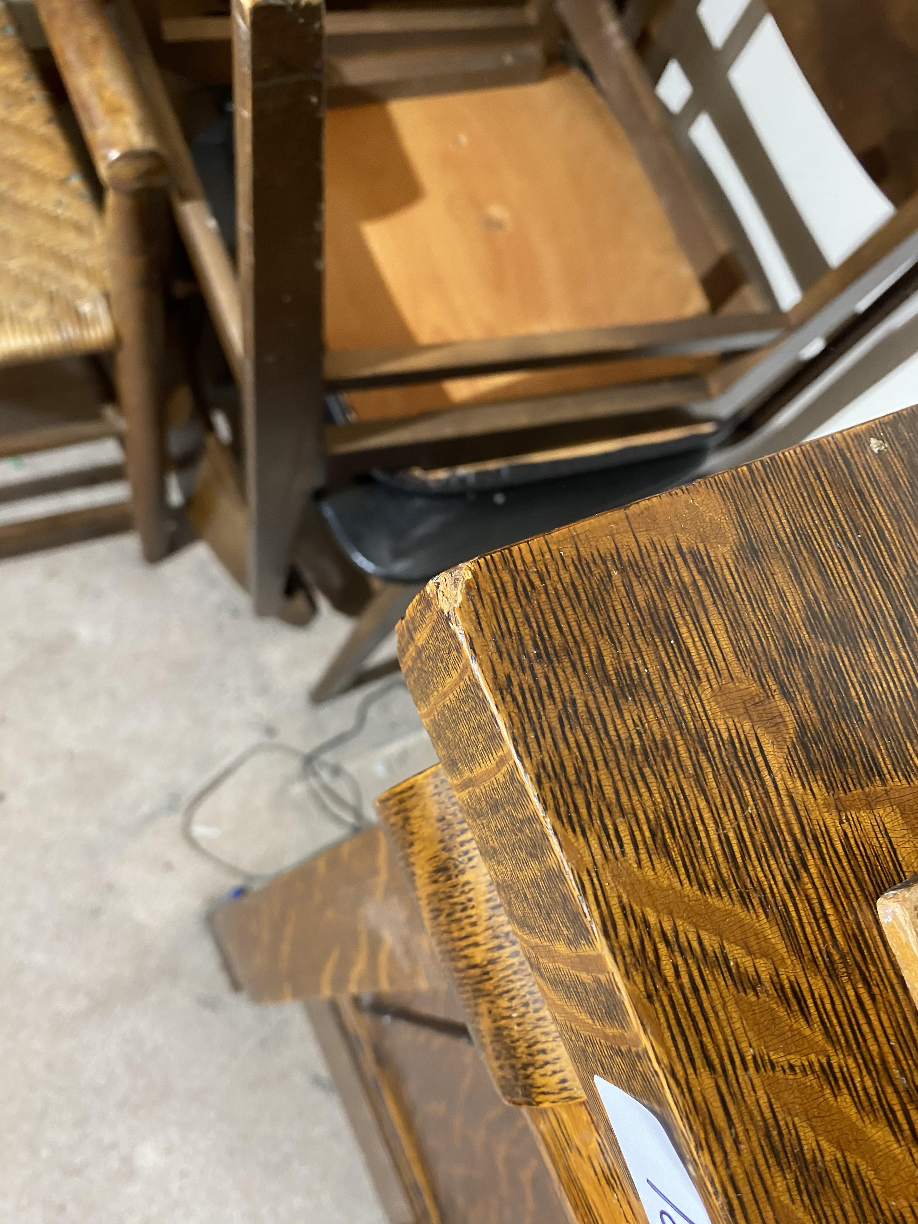 Large Antique Oak Buffet