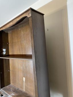 Vintage Wooden Bookshelf