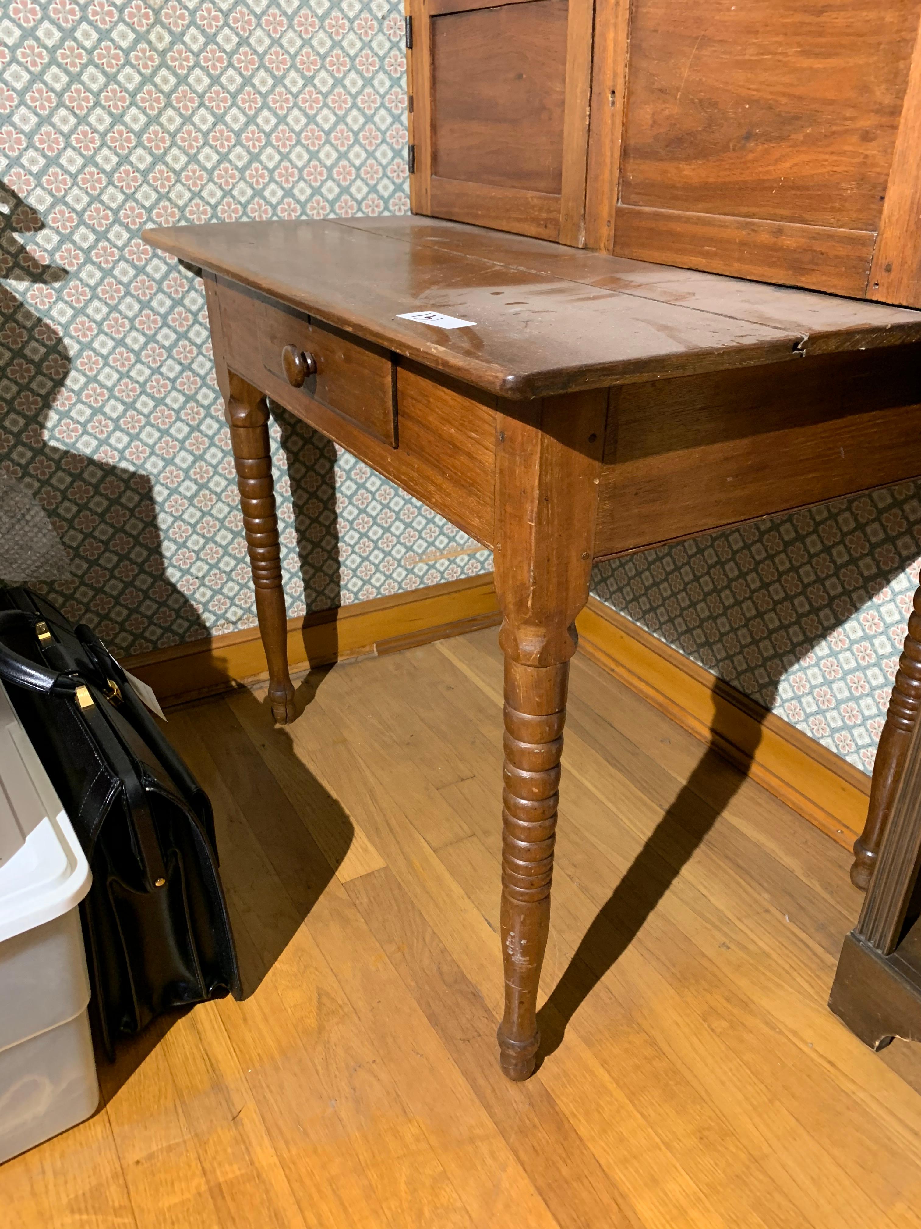 Antique Plantation Desk with Square Nails