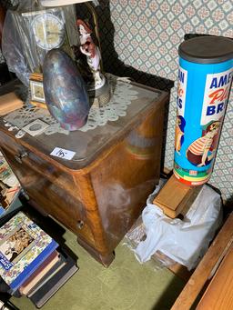 Pair of vintage wooden nightstands