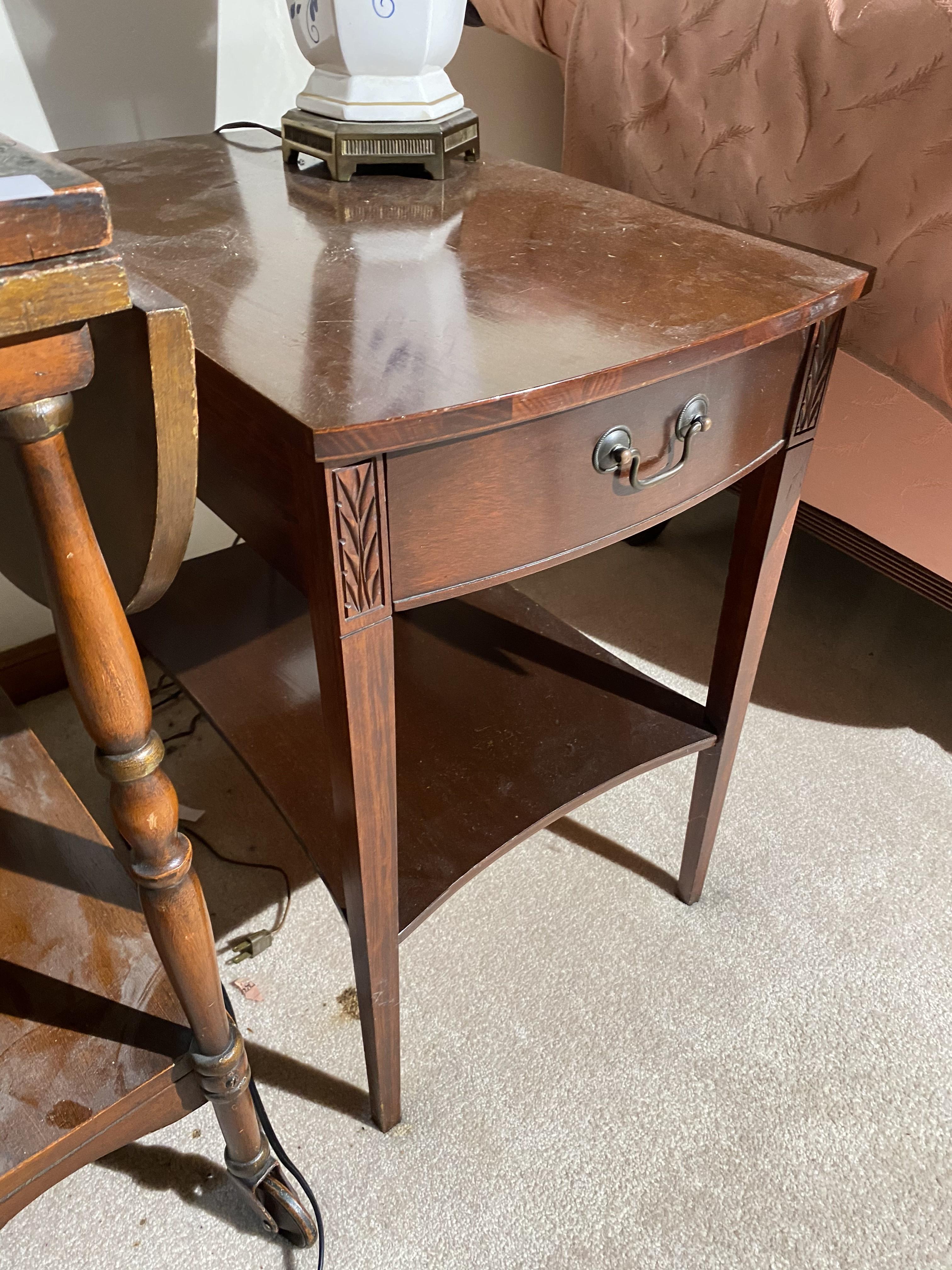 Pair of vintage end tables