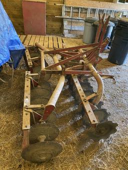 Vintage Massey Ferguson Disc Plow