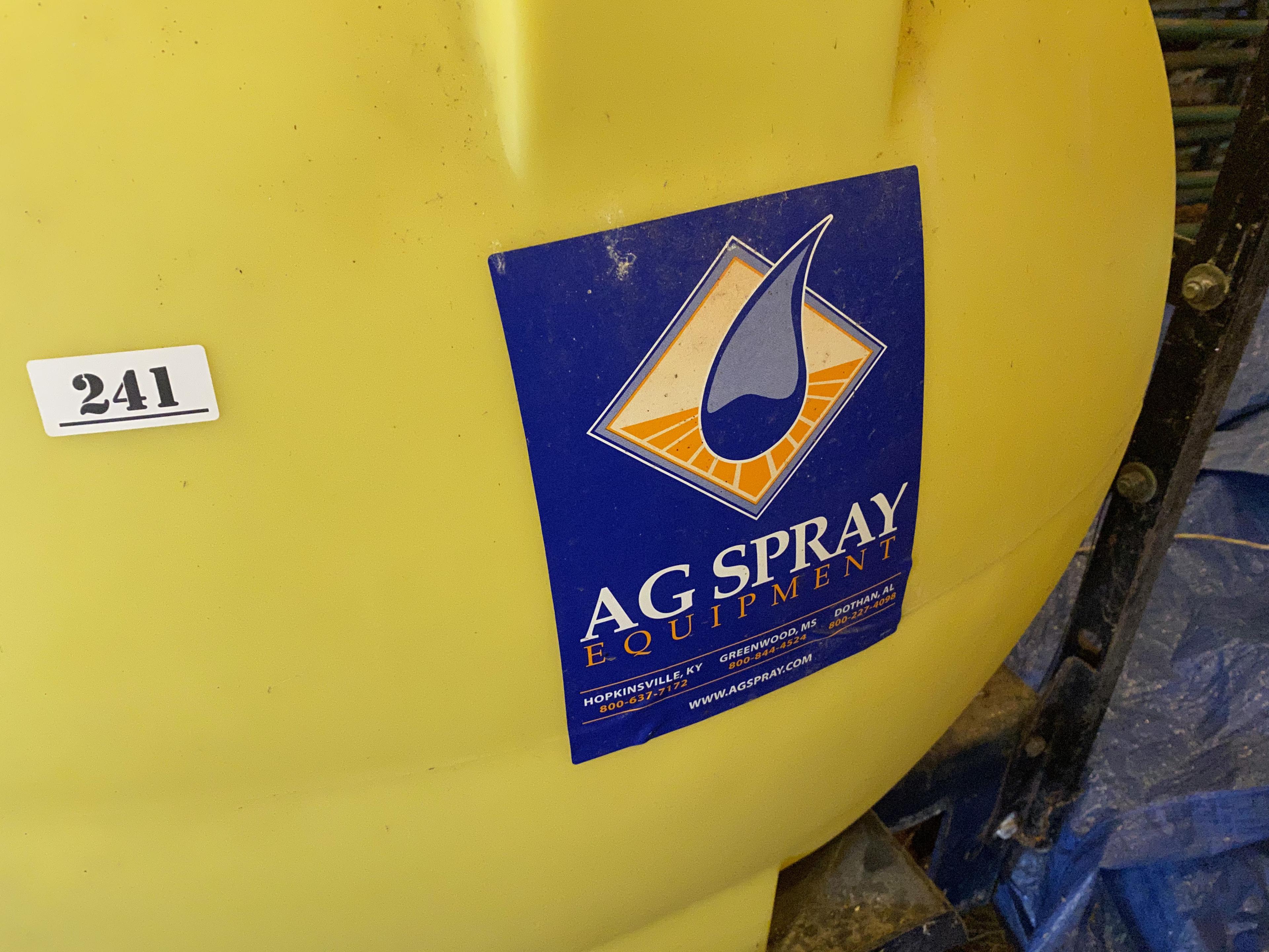 Ag Spray Boomless Sprayer Unit