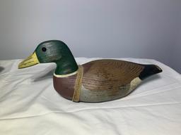 2 Vintage  Duck Decoys by White