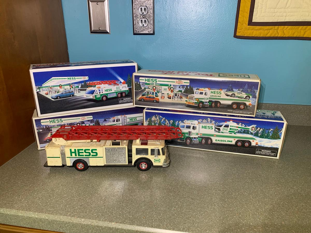 5 Hess Vintage  Trucks
