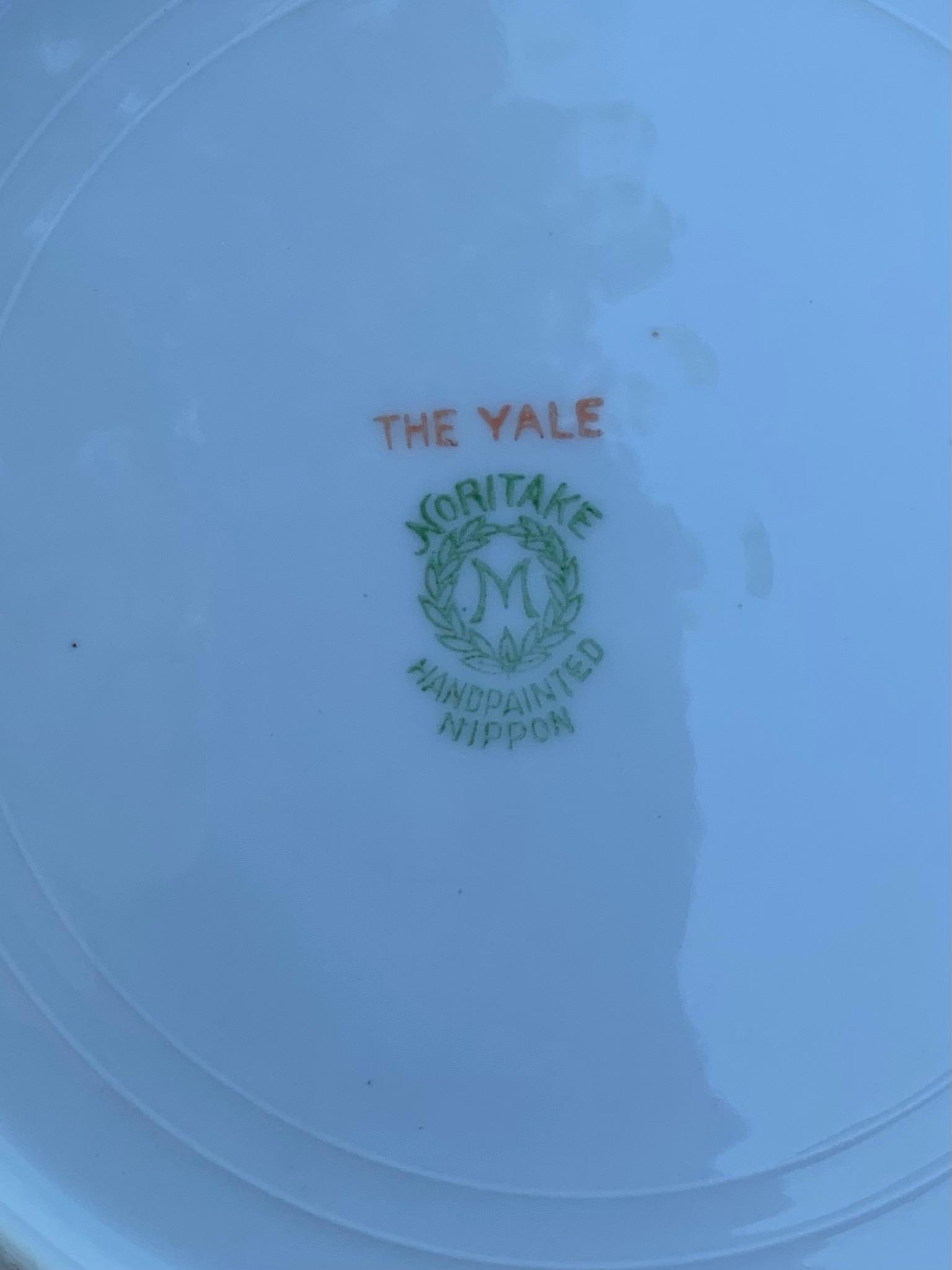 Beautiful Noritake "The Yale" Pattern Dishes