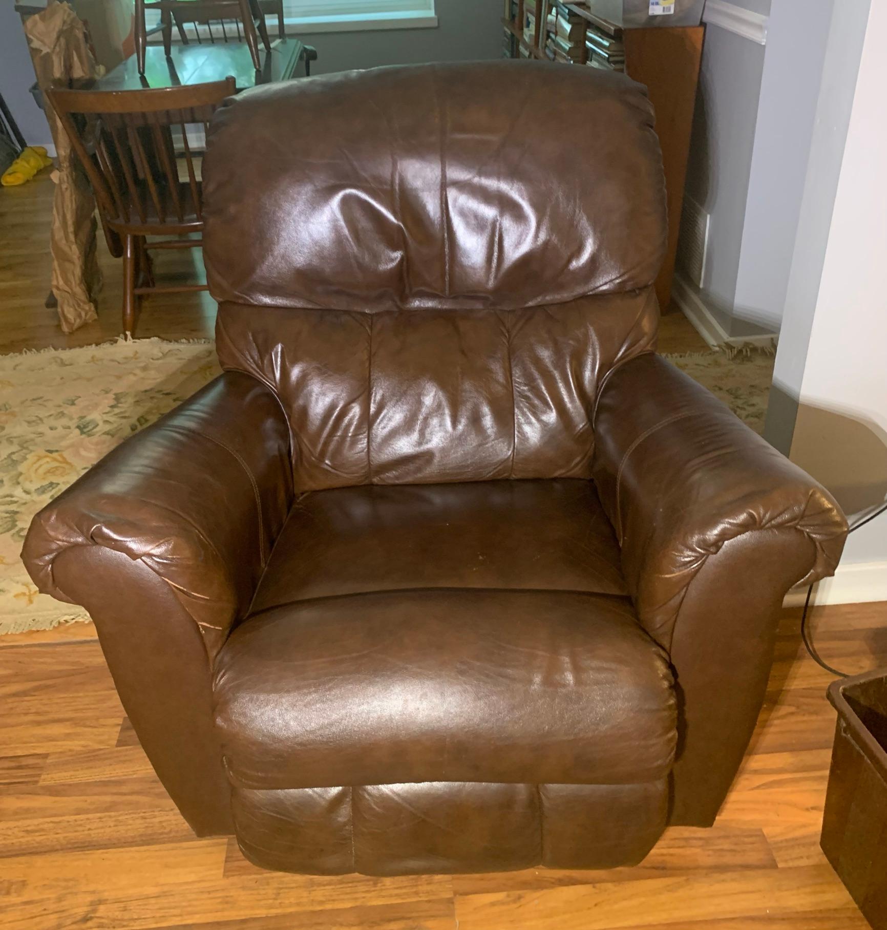 Laz-Boy Brown Leather Recliner