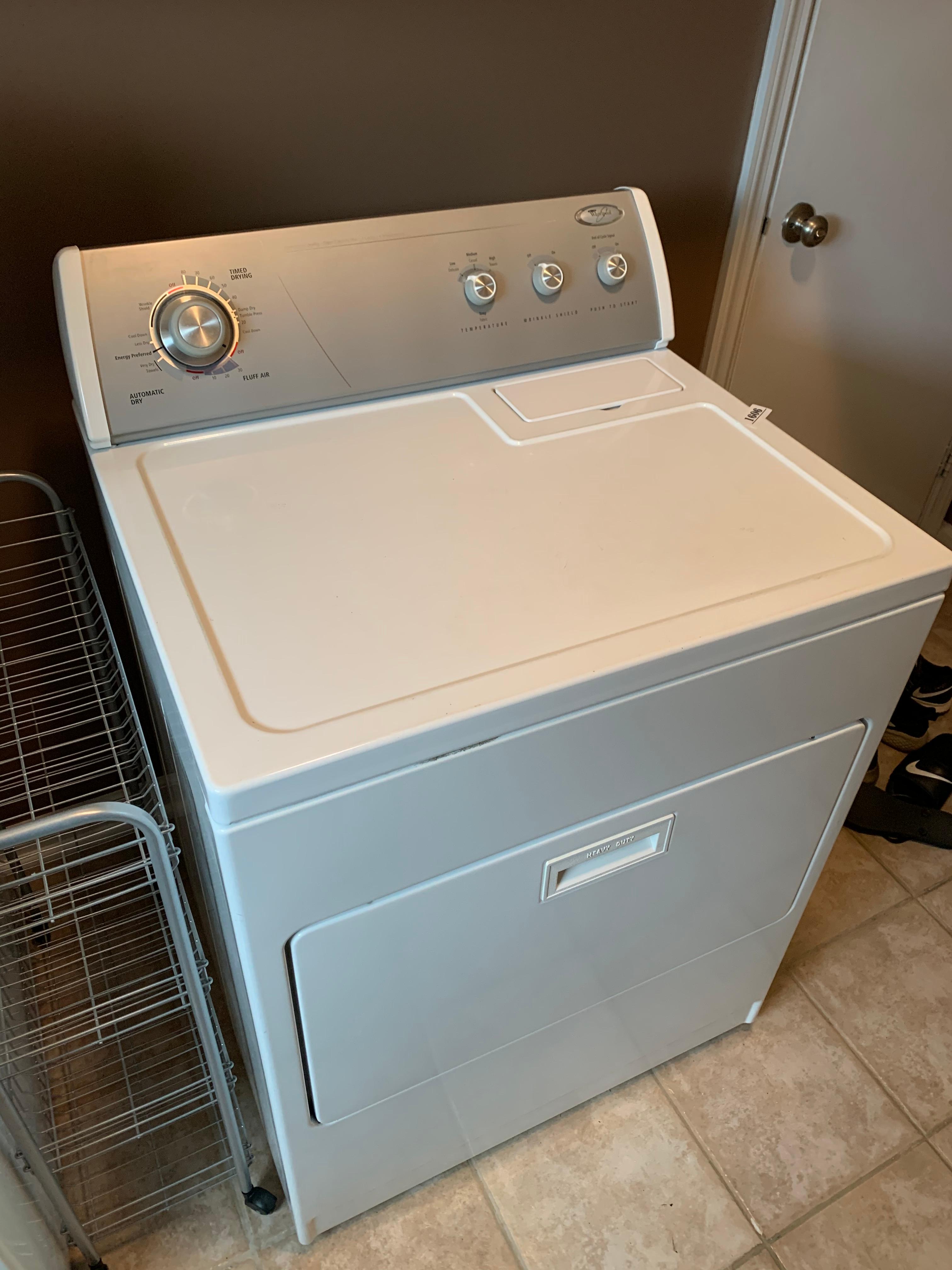 Nicer Whirlpool Electric Dryer