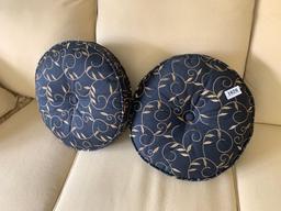 Pair of Custom Made decorative pillows
