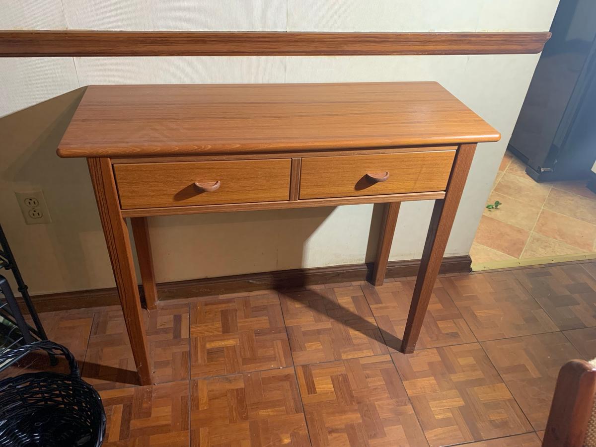 Mid Century Modern  FBJ Mobler Console Table Made in Denmark