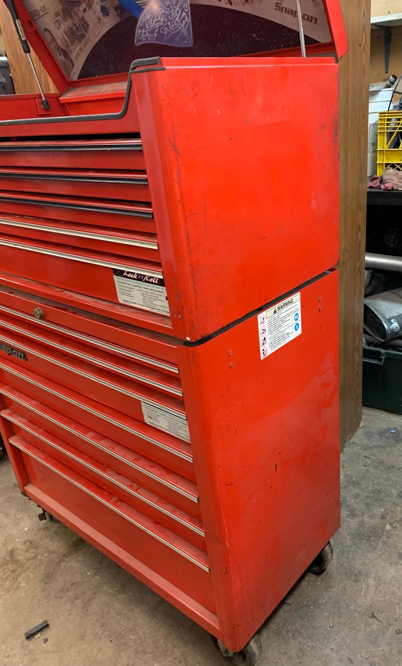 Snap-on 80th Anniversary Tool box.  Model KRA4107B.