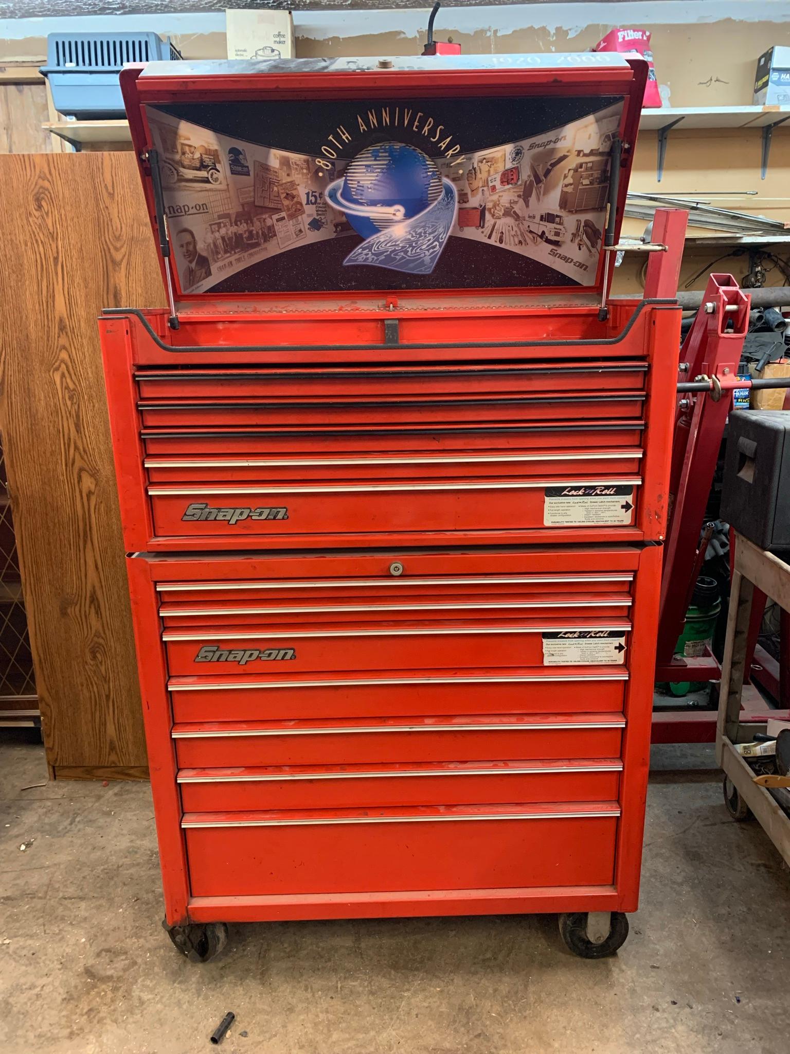 Snap-on 80th Anniversary Tool box.  Model KRA4107B.