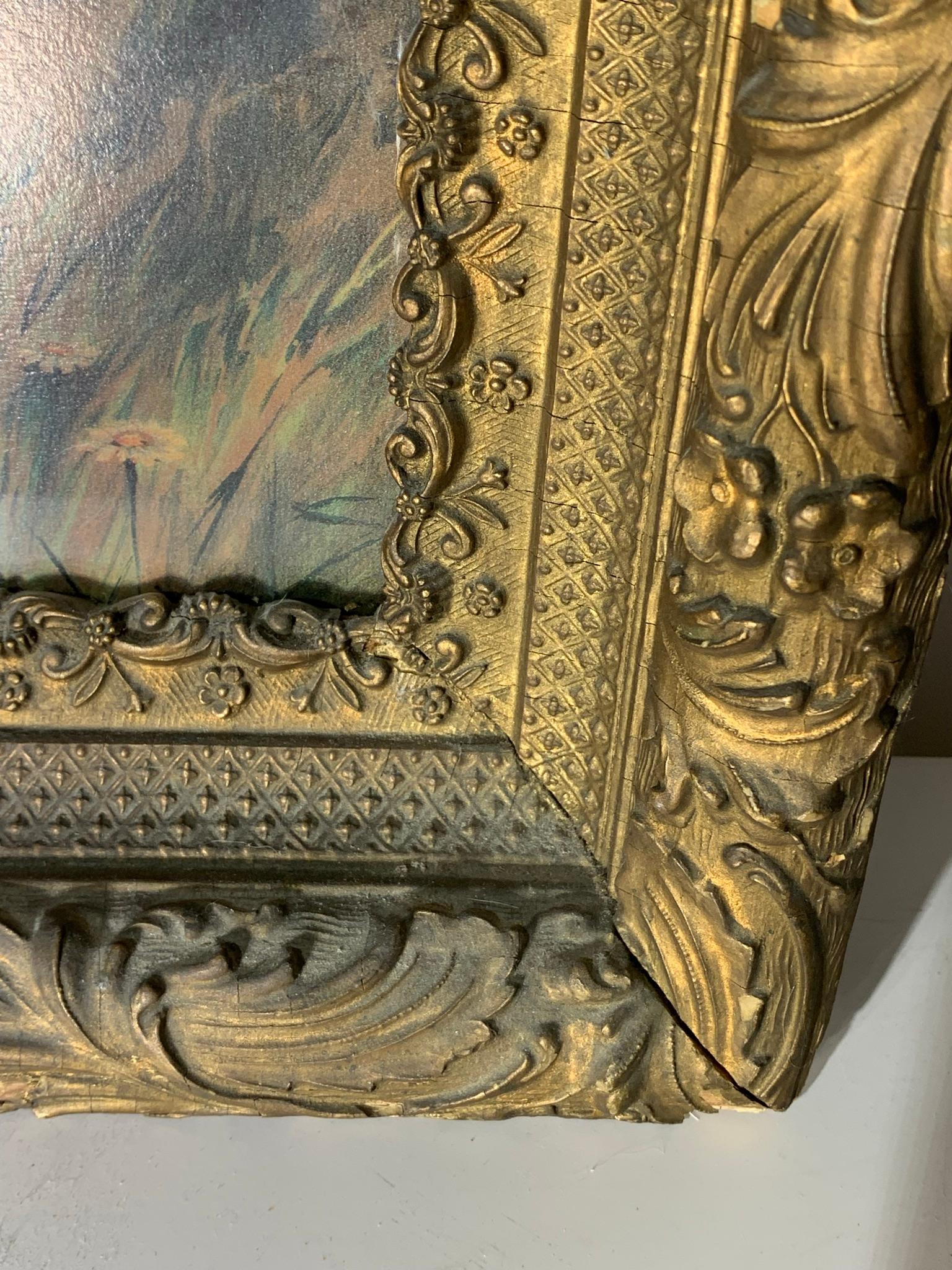 Antique Print in Frame