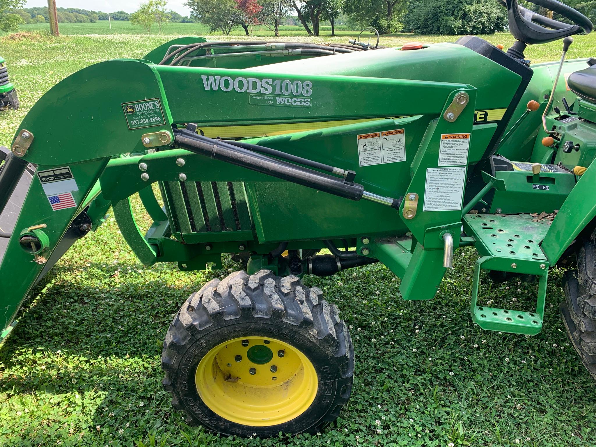 John Deere Model 790 Tractor w/191 Hours Front End Loader Quick Connect