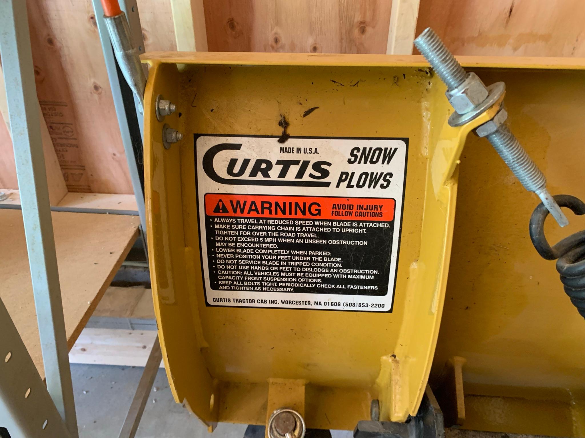 Curtis Industries Hitch N Run Snow Plow Unit